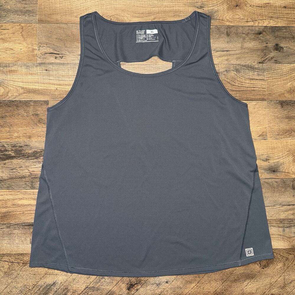 5.11 Tactical Tank Top Activewear Gray Size Large